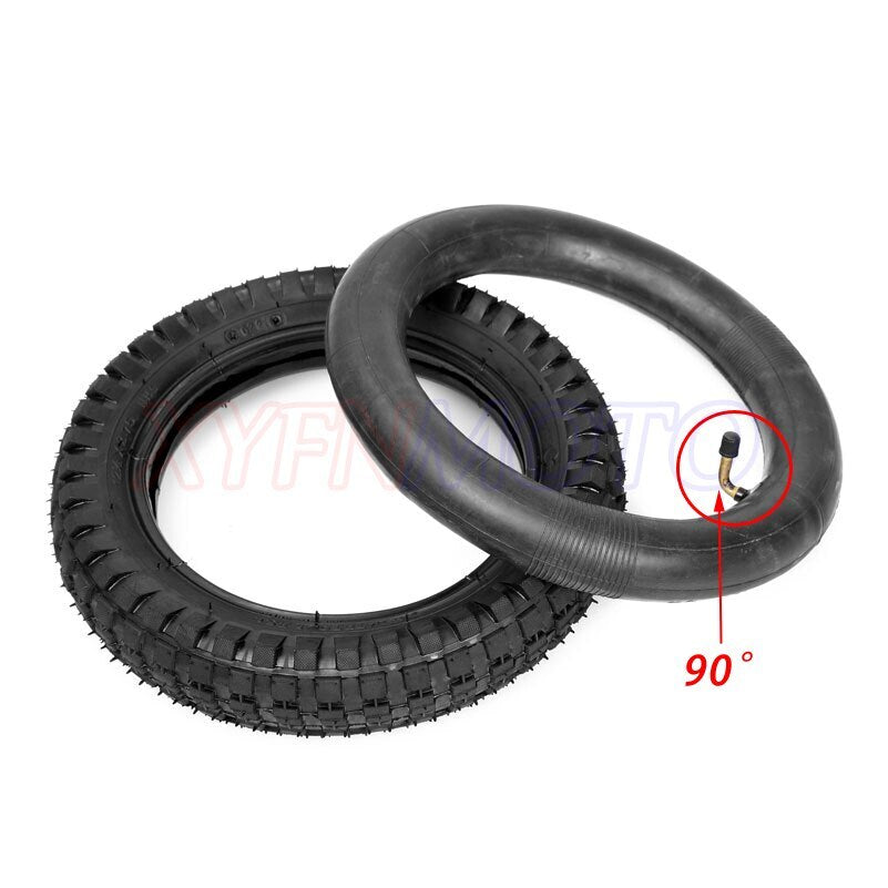 12 1/2X2.75 Tire Wheel Inner Outer Tube for Razor MX350 Dirt Bike Off-Road Tyre
