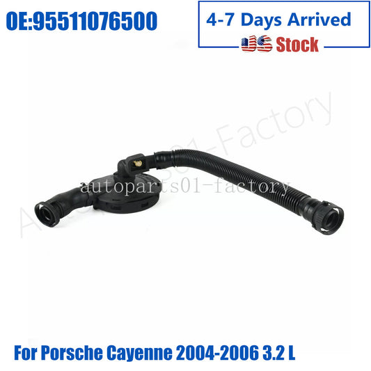 1PCS Crankcase Vent Valve Pipe Kick Cover for Porsche for Cayenne 2004-2006 3.2 L