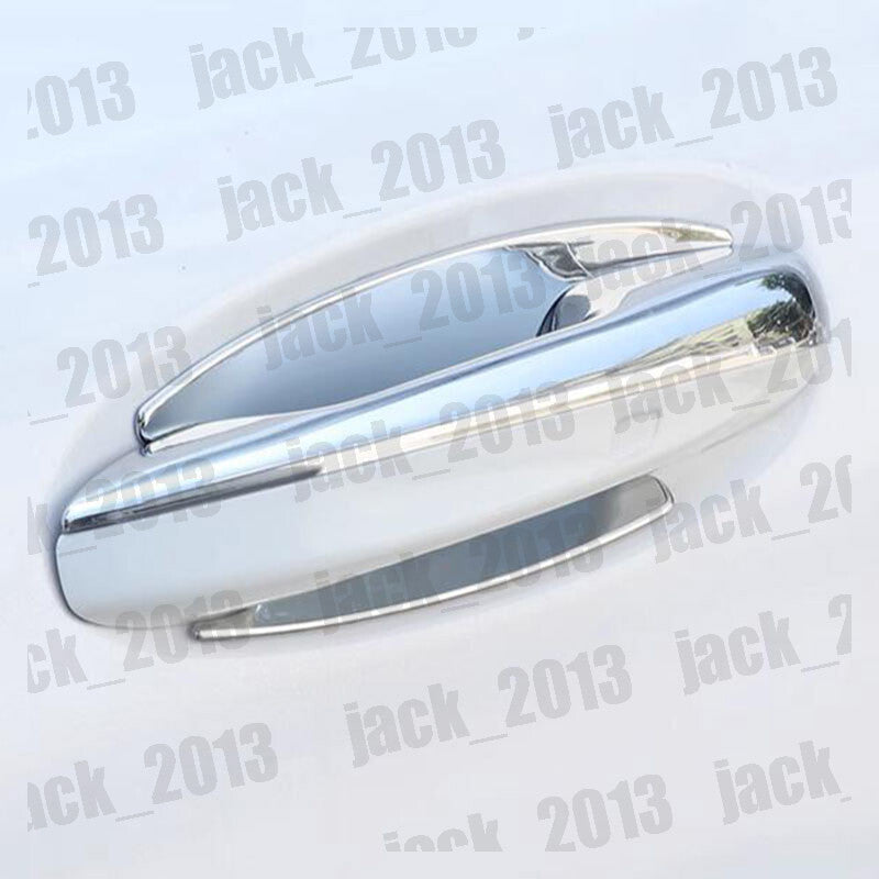 for Mercedes-Benz GLC 2017-2023 Chrome Side Door Handle Bowl Cup Covers Trims