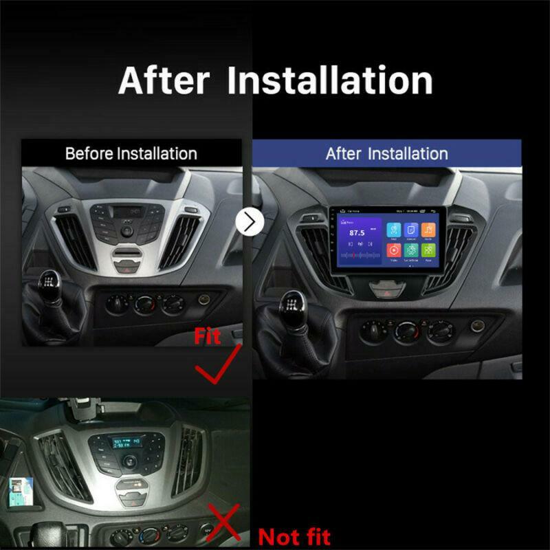 9-inch radio for 2013-18 Transit, Android 10 stereo GPS navigation player, MP5 FM radio. n