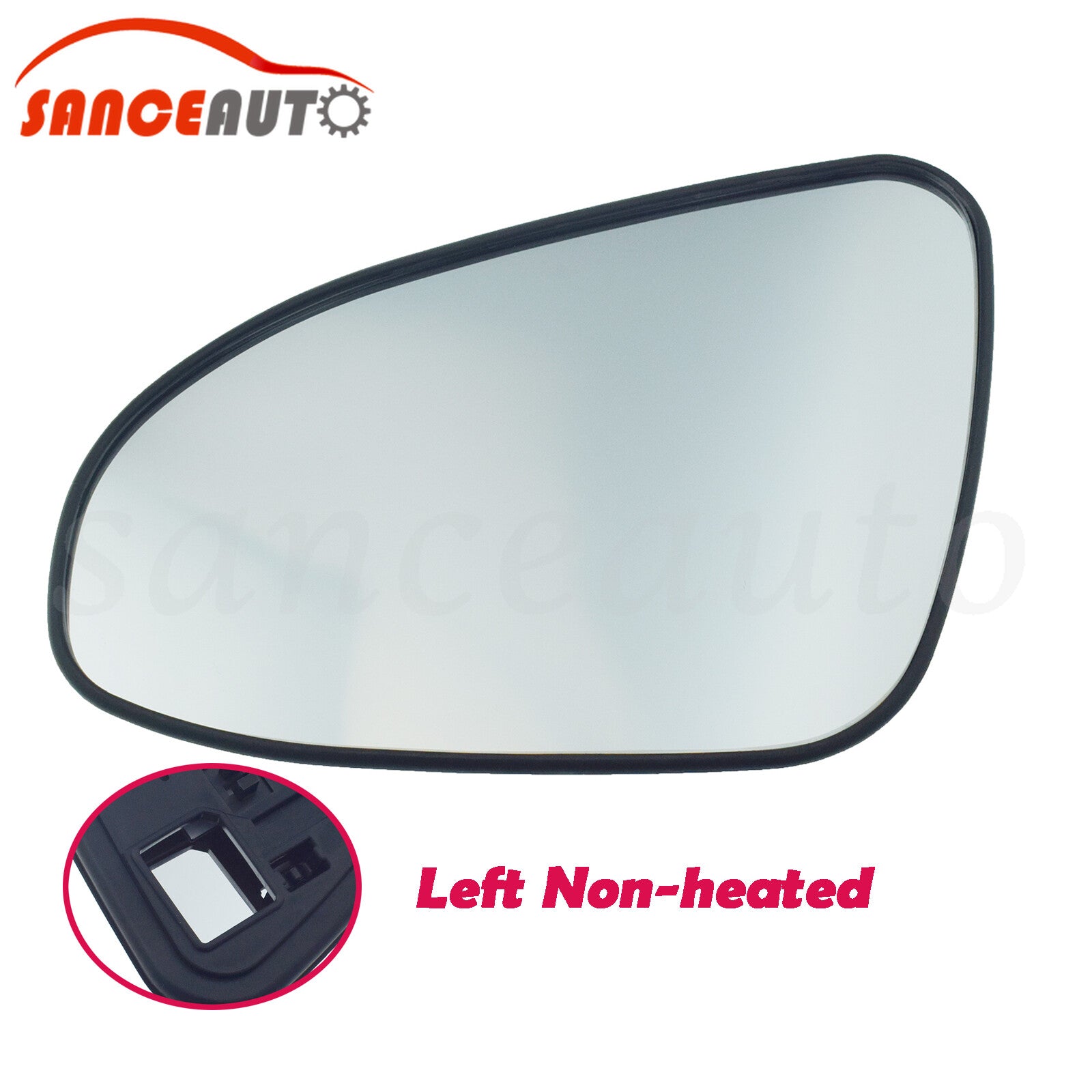 Non-heated side mirror glass actuator LH 8796152B30 for YARS III 2010-- n