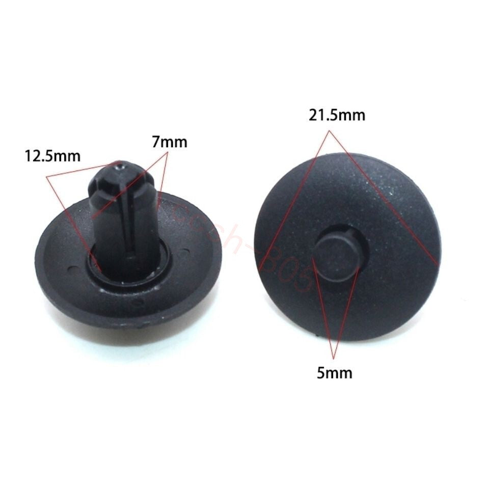 10pcs Car Bumper Grille Engine Compartment Radiator Cover Retainer Clip for Audi