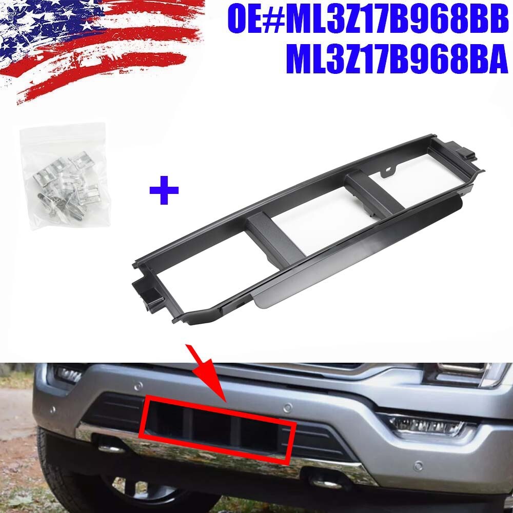 ML3Z17B968BB ML3Z17B968BA 1x Front Lower Bumper Grille for Ford F-150 R
