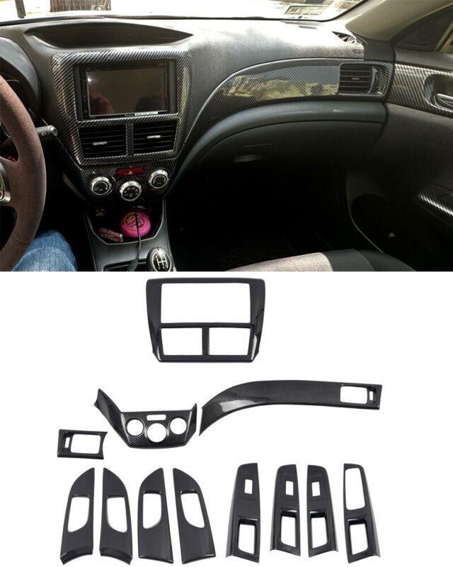 Carbon fiber internal kit protective sleeve for Subaru Impreza 2008 - 2011