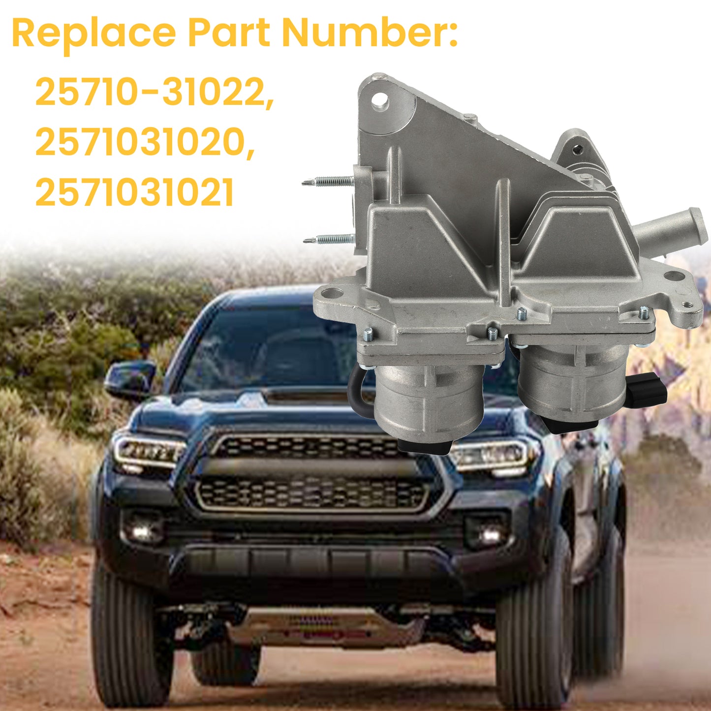 Secondary Air Injection Smog Valve 25710-31022 for Toyota Tacoma V6 4.0L 2012-15 Q