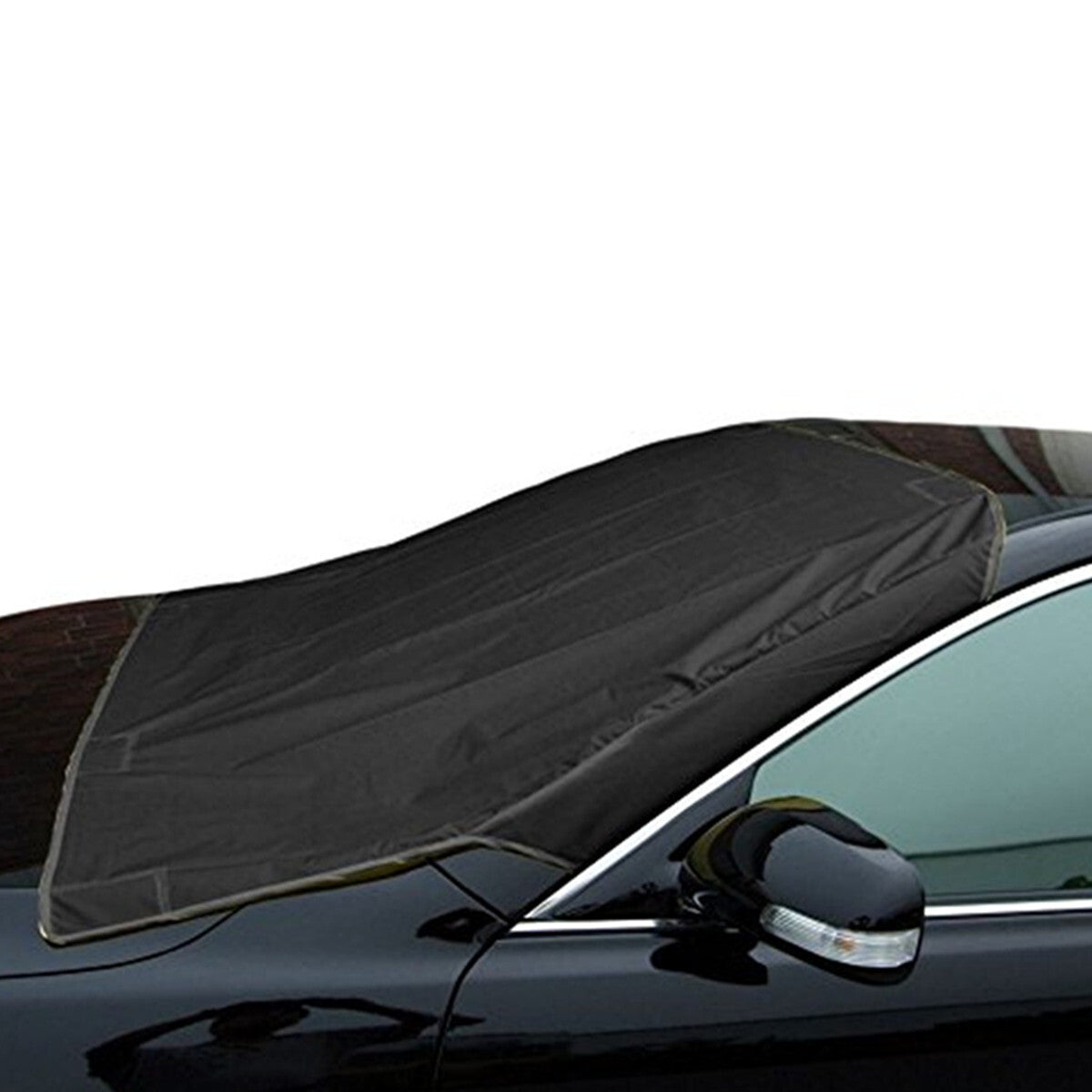 Car Front Windshield Snow Protect Cover Ice Frost Sun Shade Shield Tarp Trim Q