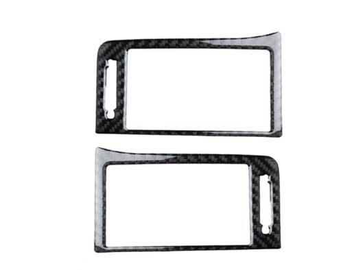 Carbon Fiber Console LR Air Outlet Vent Trim 2PC for Lexus IS200t 250 350 IS