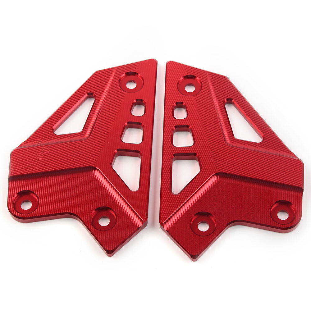 for KAWASAKI Z900 2017-2022 2021 RED Footrest Rear Heel Plates Guard Protector