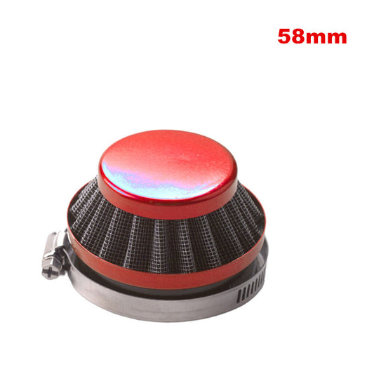 58mm universal intake filter, high performance, suitable for 37cc, 50cc, and 80cc motorcycles. n