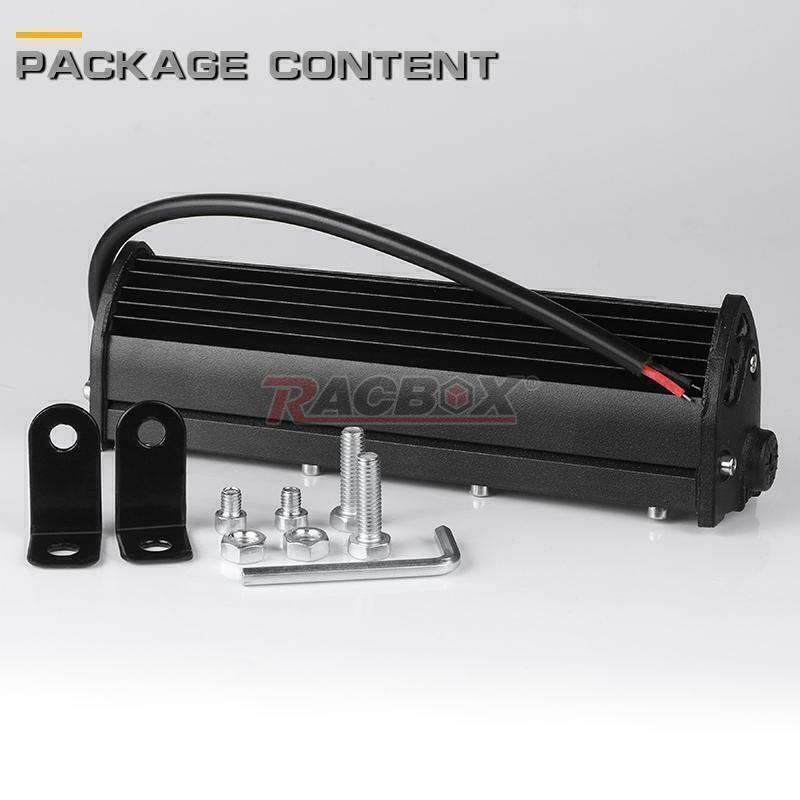 7inch Slim LED Light Bar Dual Row Combo Spot Flood Work Fog Lamp Truck Offroad
