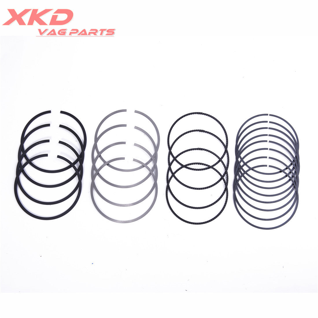 1.8T and 2.0T piston ring kits are suitable for Volkswagen for Jetta , for Golf , for Tiguan , for Passat , for Audi A3, CCTA, and CBFA.