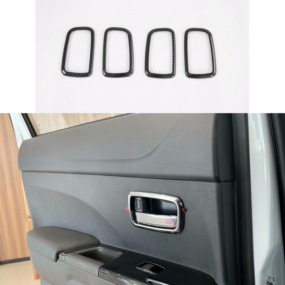 for Corolla 2019-2022 Glossy black Side Door Rearview Mirror Cover Trim v