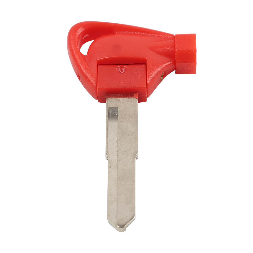 Red Right Ignition Key Blank Shell Case Uncut Blade for Yamaha Motorbike Scooter