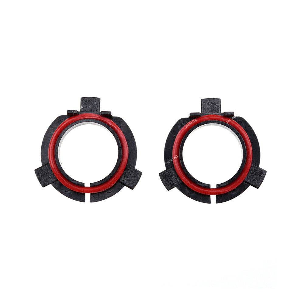 2X H7 LED Headlight Bulb Adapter Holder Socket Base Retainer for Kia for Mitsubishi Q