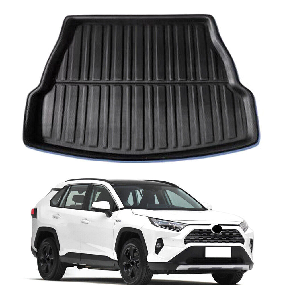 1X Cargo Liner Boot Tray Rear Trunk Luggage FLoor Mat Fit for Toyota RAV4 2019-2023 Q