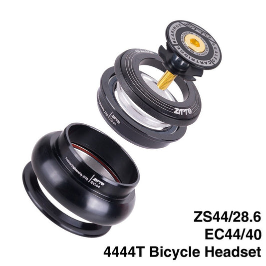 44mm 1 1/8-1 1/2 CNC Bicycle Tube Frame To Tapered Tube Fork Adapter Headset Q