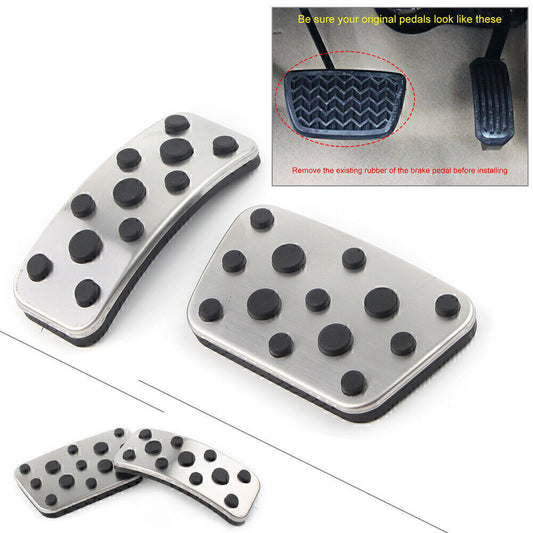 Non-Slip Gas Brake Stainless Pedal Cover Fit for Toyota for Camry Highlander for Lexus for ES RX Q