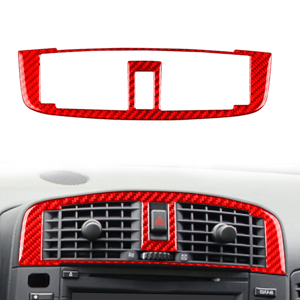 Carbon Fiber Center Air Outlet Vent Cover Trim for Cadillac CTS 2003-2007 2007