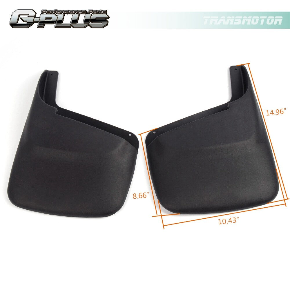 Fits 99-10 F250 F350 Super Duty with Wheel Lip Mud Flap Molded Splash Guard - v