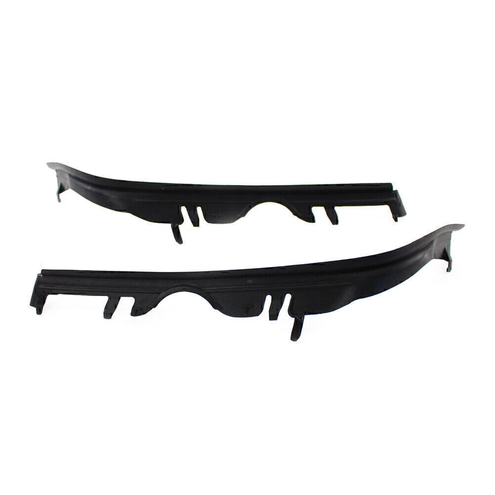 St¨¹ck obere Scheinwerferdichtungen f¨¹r for BMW 5er E39 525i 528i M5 99¨C03 Schwarz