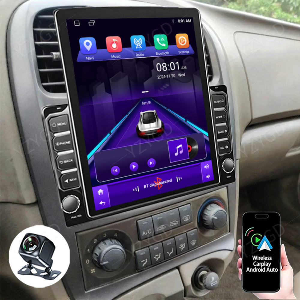 Android Auto Carplay for Hyundai Sonata 1999-2005 Car Stereo Radio GPS Screen BT