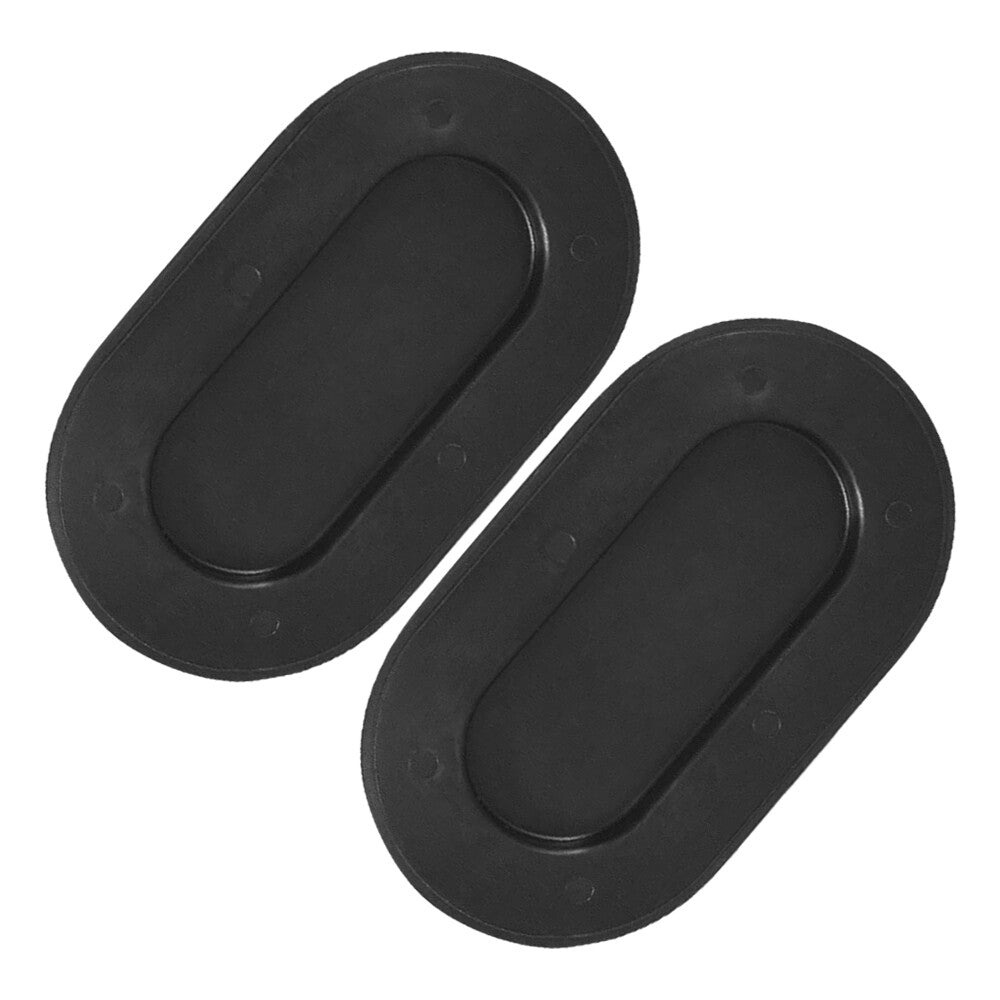 2Pcs Truck Bed Oval Drain Plug Cover for F150  F250 F350 F450 F550 Super Duty