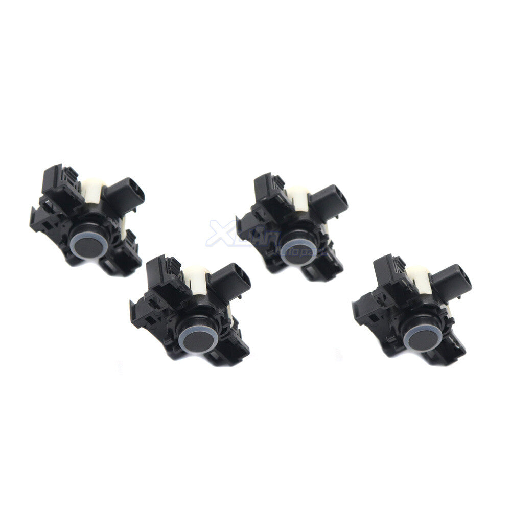 4-pack black parking sensors for Lexus CT200h, ES300h, ES350 PDC backup 89341-33200-C0 Q