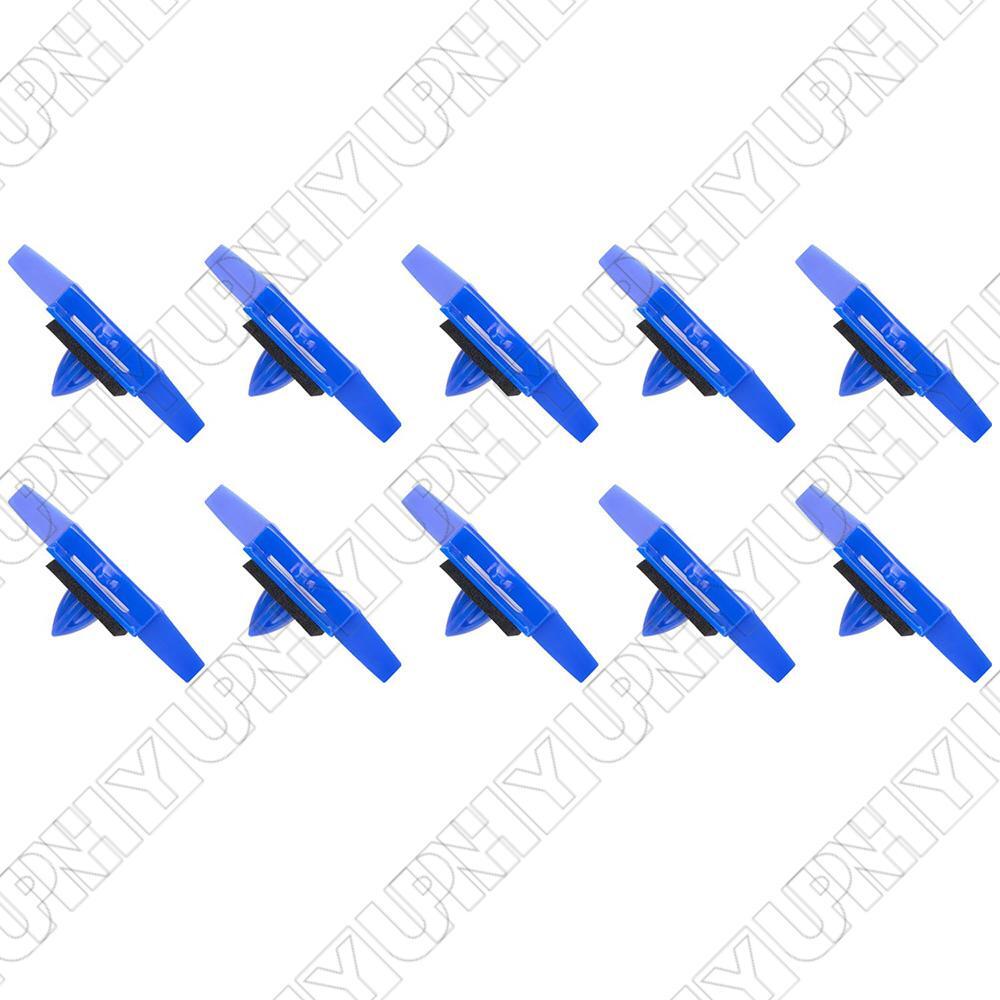 10Pcs Drip Moulding Clips for Honda for Civic 1996-2005 91528S01A01, 91528-S01-A01