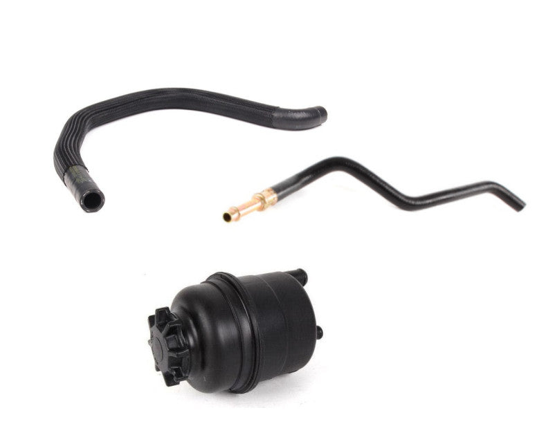 New Set of 3 Power Steering Reservoir & Hose KIT For E39 525i 528i 530i v