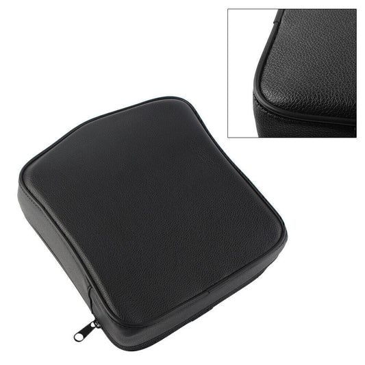 Driver Sissy Bar for Seat Backrest PU Leather Pad Fit for Honda VTX1300 VTX1800 Black Q