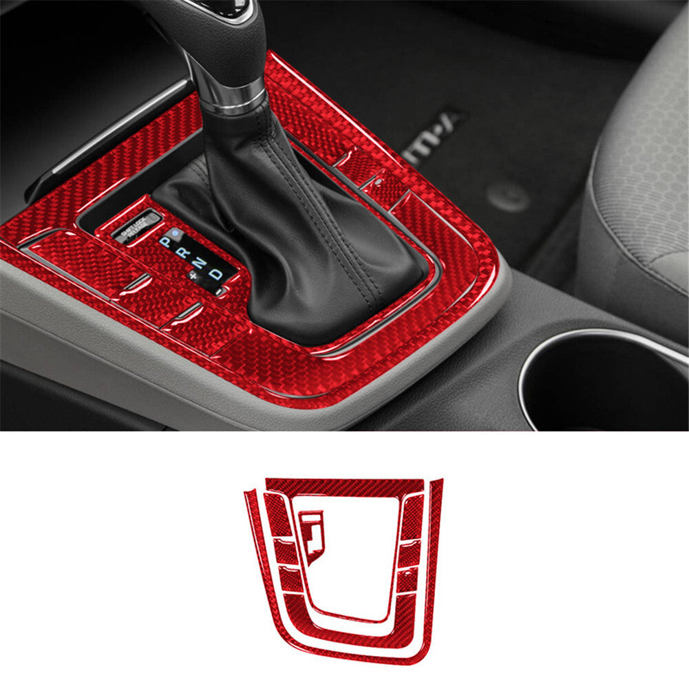 Suitable for Honda CR-V CRV 2017-2022 carbon fiber rear armrest switch button frame decoration- v