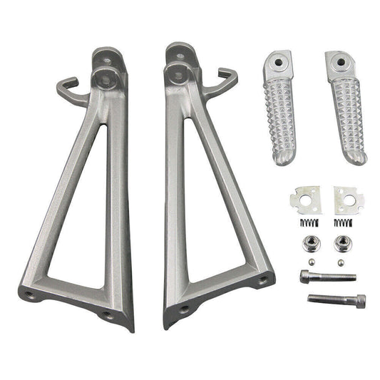 For 2006-2010 for YAMAHA YZF R6 Aluminum Rear Passenger Pedals Footrests Footpegs