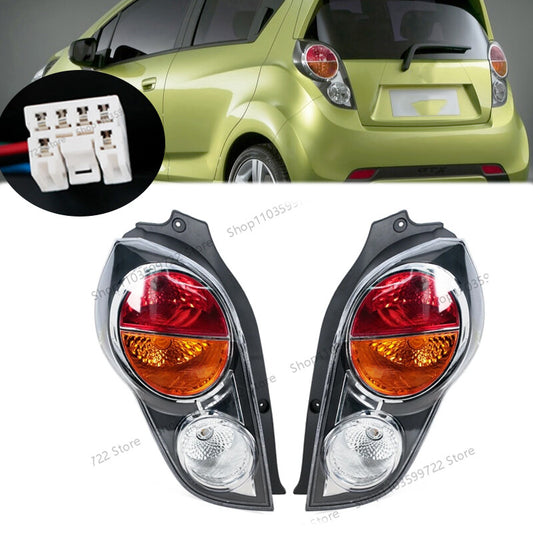 2Pcs Rear Taillight Turn lBrake Light For Spark 2010 2011 2012-2015 v