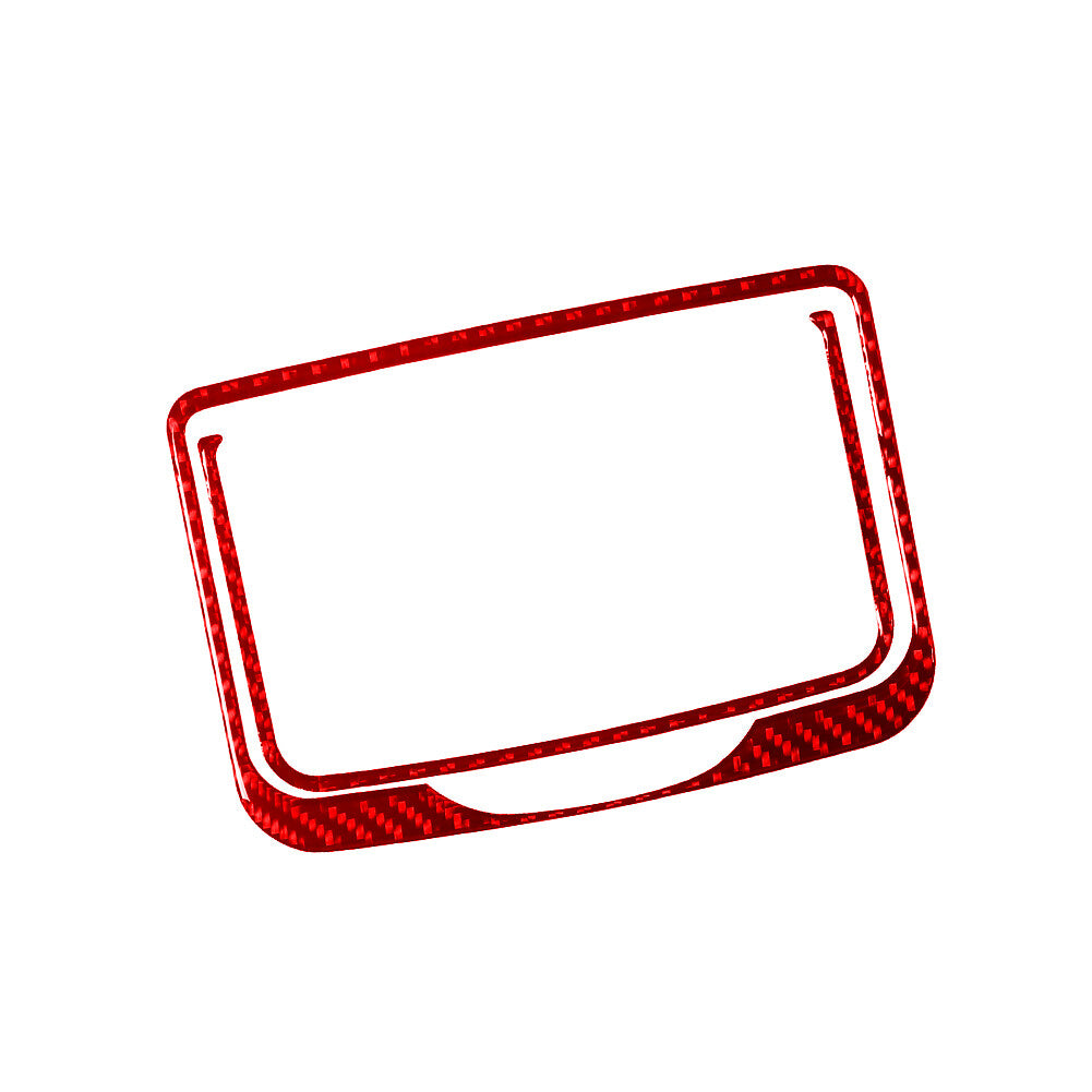 for Dodge for Challenger 2015-2020 4Pcs for Seat Back Trim Cover Decoration Carbon Fiber v