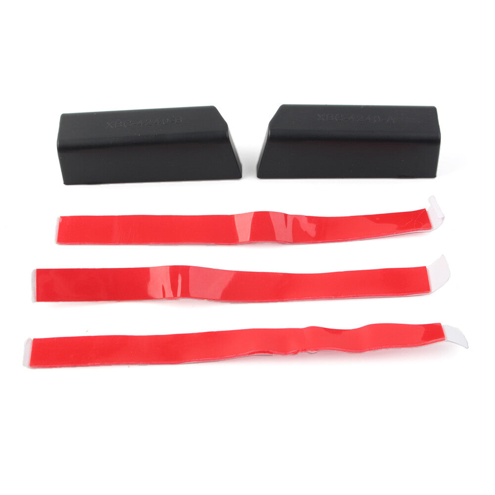 for Jeep for Wrangler JL 2018-2021 JT 2020+ 2x Water Rain Gutter Extension Channel