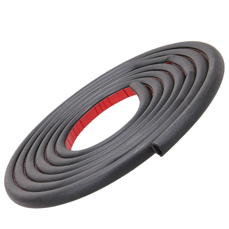 26ft Big D Shape Mat Car Door Window Edge Rubber Weatherstrip Strip Sealing Pad