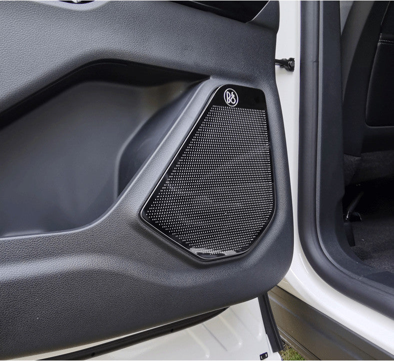 For Explorer 2021 2022 2023 Inner Door Speaker Ring Cover Trim Black n