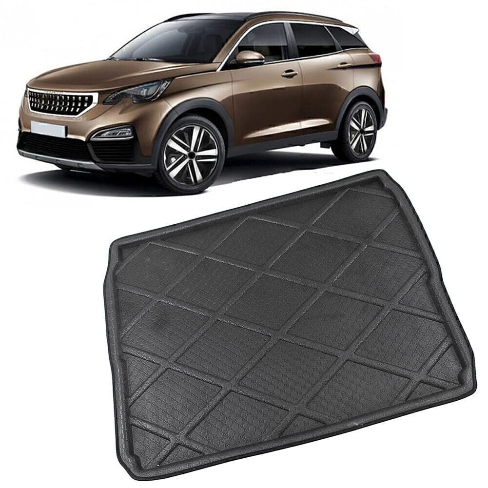 Cargo Liner Boot Tray Rear Trunk Cover Mat Floor Pad for Peugeot 3008 2017 2018