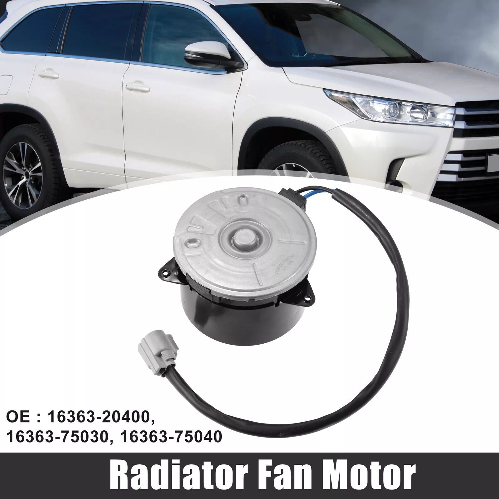 16363-20400 Radiator Fan Motor for Toyota Highlander and for Lexus RX400h (06 07 08-)