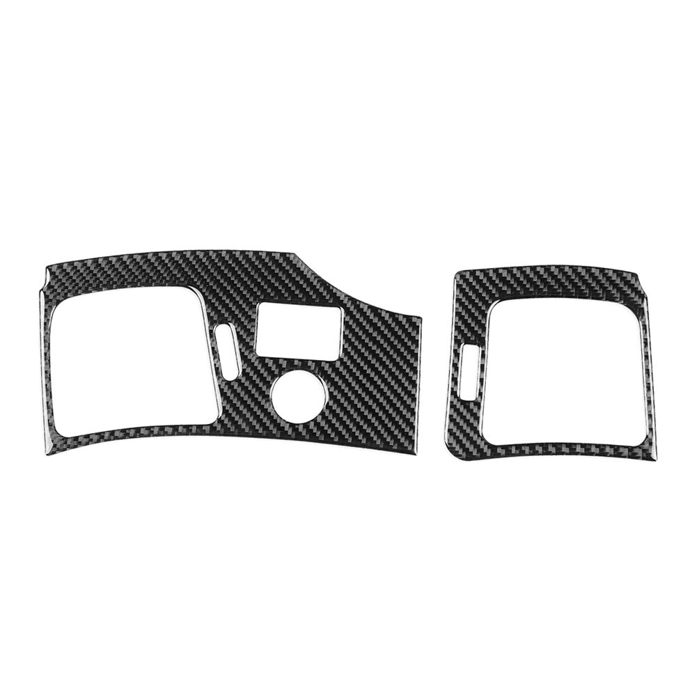 Carbon Fiber Interior Side Air Vent Cover Trim Black for Cadillac CTS 08-13 LHD