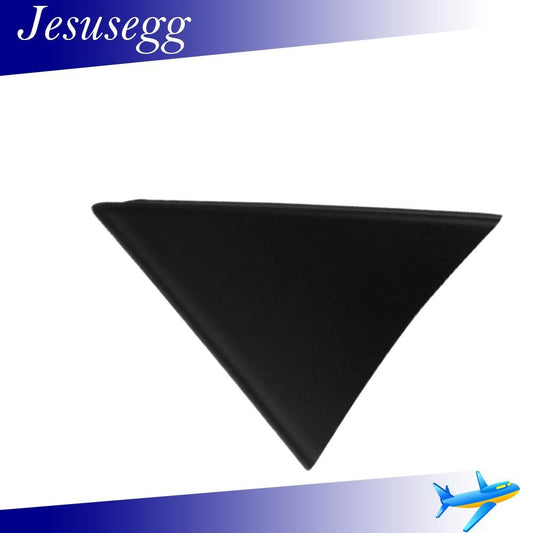 Inside Mirror Triangle Cover Trim Left Fit for 2007-2014 Silverado for Sierra Black Q
