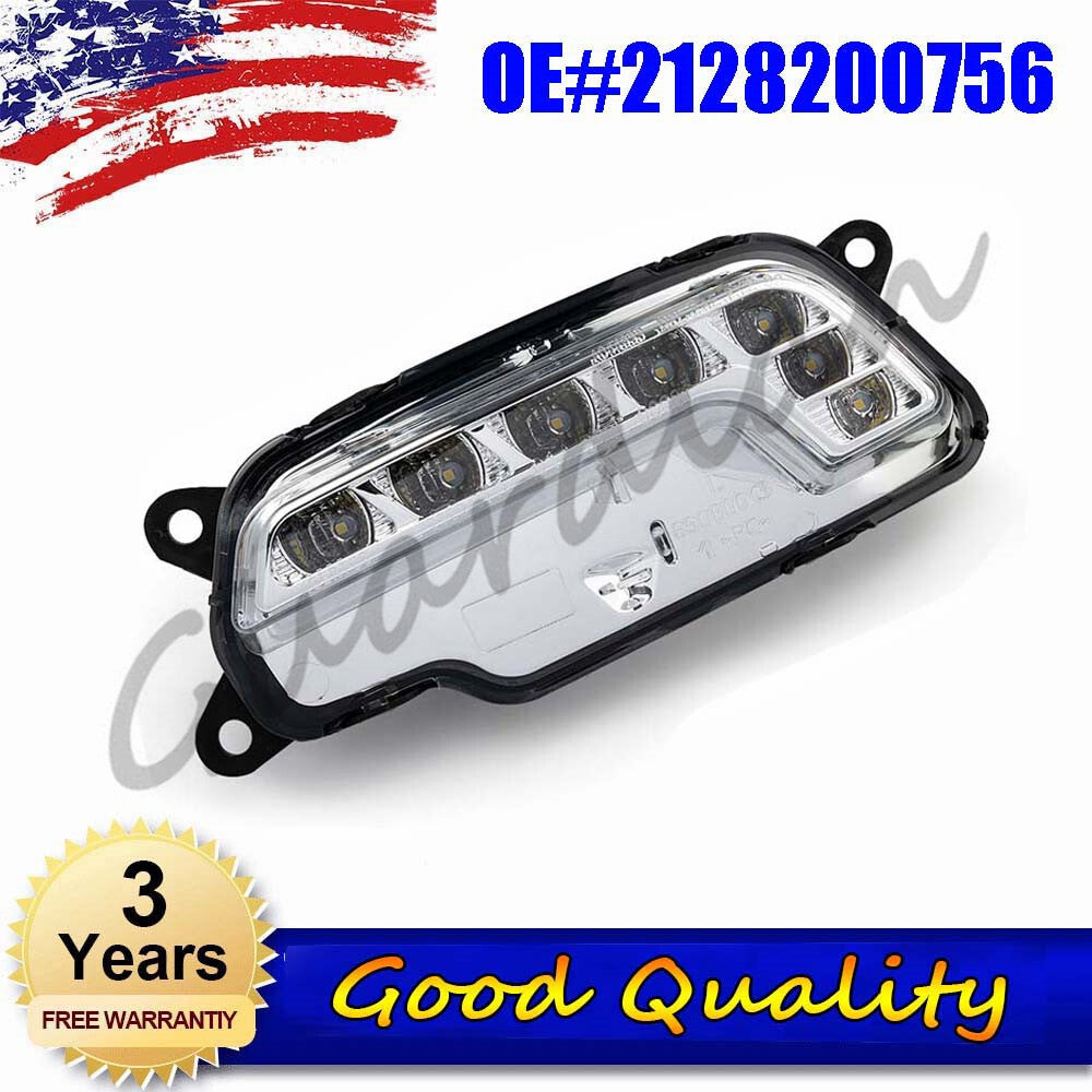 Left driver daytime running lights applicable to for Mercedes W212 E350 E550 2010 - 2016 11 12