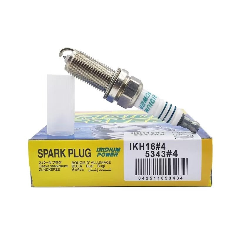 4PCS Iridium Power Spark Plug IKH16 5343 Q