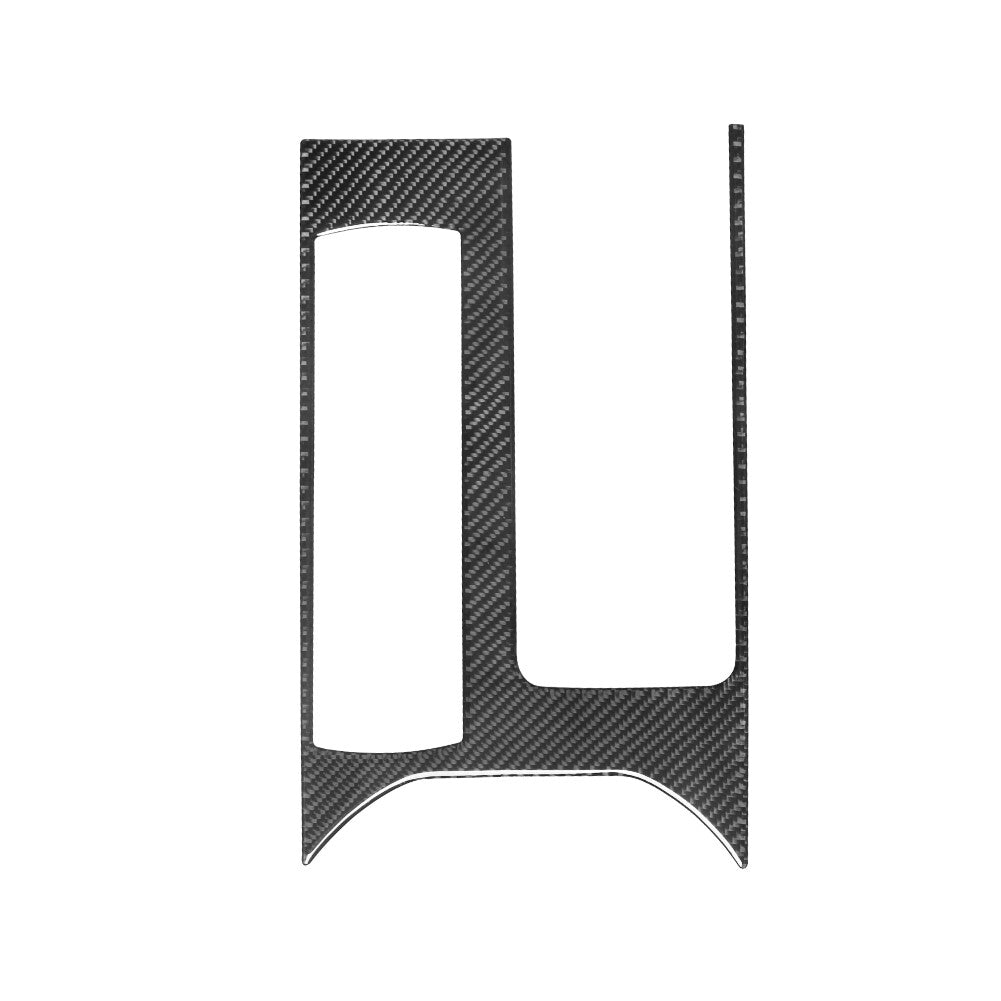 Carbon Fiber Interior Navigation Display Frame Cover Trim For GT-R R35 v