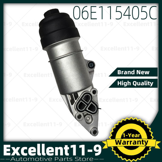 06E115405C is an aluminum engine oil filter housing suitable for Touareg, for Audi A4, A5, A6, for A8 , and Q5. n