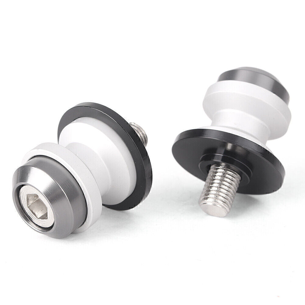 Gray 10mm CNC Motorcycle Swingarm Sliders Spools for kawasaki Z750 Z750 Z1000ly