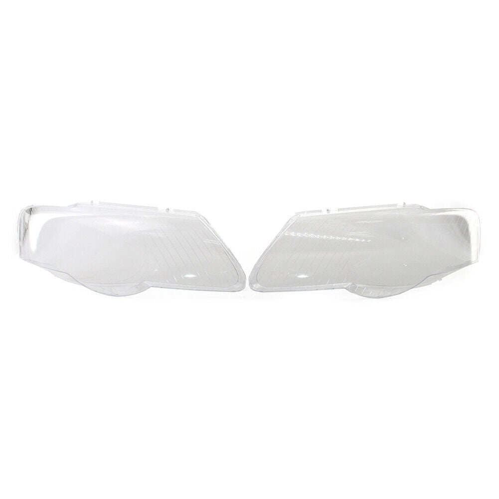 Headlight Headlamp Lens Cover Left Right Clear Fit for VW for Passat B6 2006-2011 Pair