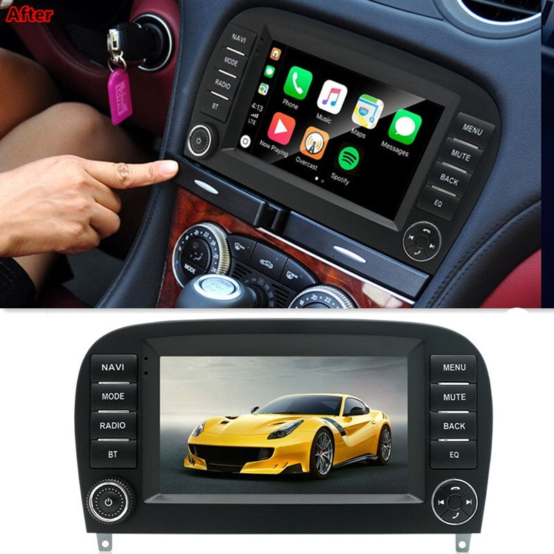 Car Radio Stereo GPS Wifi 4+32G Fit For 2005-2012 for Mercedes Benz SL350 R230