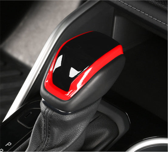 Red & Black Car Shift Button Cover Trim for Toyota 2020-2022 2023 Highlander