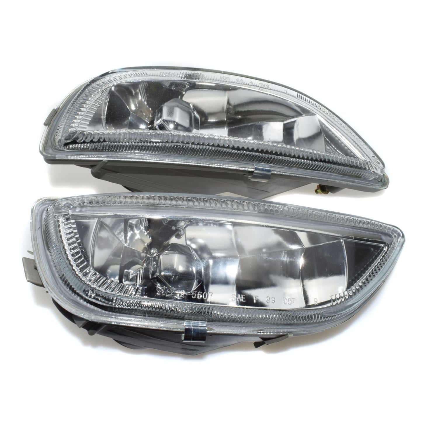 2 Pieces for 01-02 for COROLLA Clear Lens BUMPER DRIVING FOG BULBS Lights LH Right Grip - v